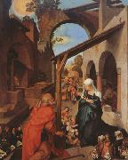 Albrecht Durer The Nativity (mk08) oil on canvas